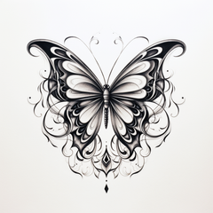 Butterfly LIMITED-EDITION Custom Flash or Temporary Tattoos