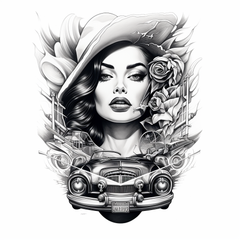 Chicano LIMITED-EDITION Custom Flash or Temporary Tattoos