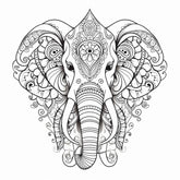 Mandala Elephant LIMITED-EDITION Custom Flash or Temporary Tattoos