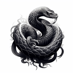 Snake LIMITED-EDITION Custom Flash or Temporary Tattoos