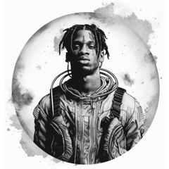 21 Savage Lunar Odyssey LIMITED-EDITION Custom Flash or Temporary Tattoos